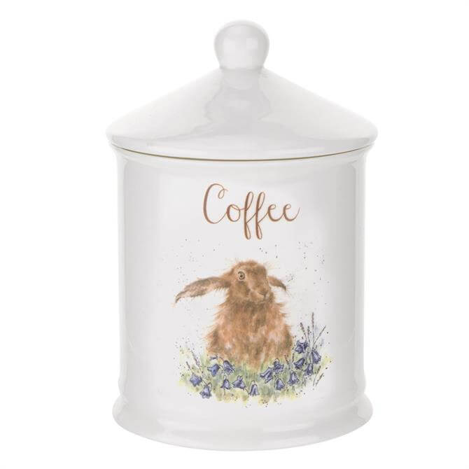 Royal Worcester Wrendale Hare Coffee Jar